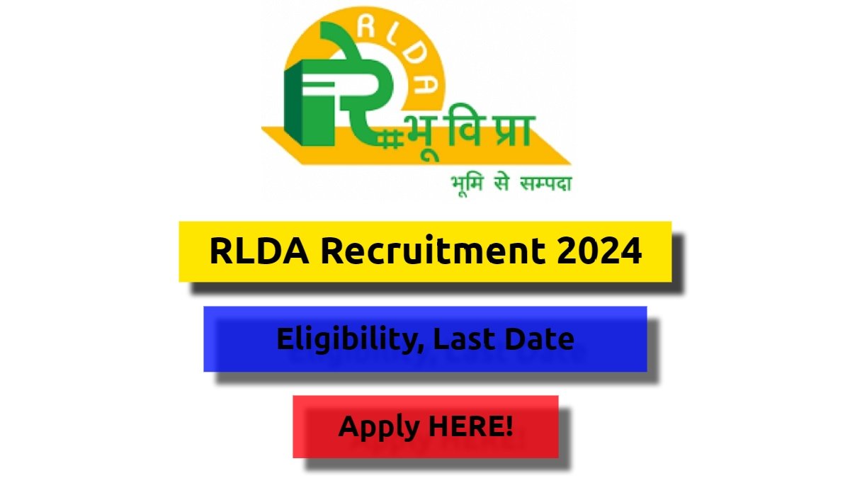 RLDA Recruitment 2024 Apply Online